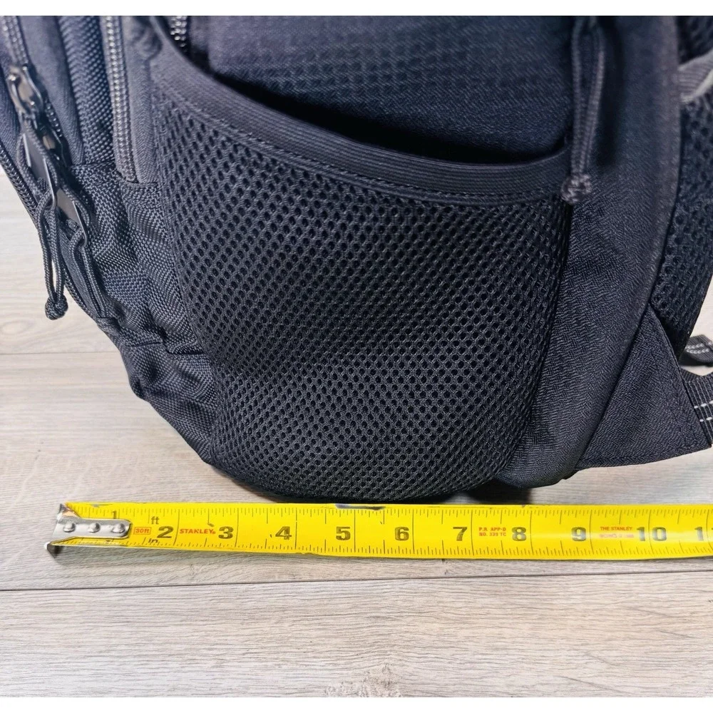 OGIO Alpha Prospect Backpack – Black On Black Laptop Travel/School Multi Pockets